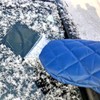 PREMYO Ice Scraper Lined with Glove - Ice Scraper Car