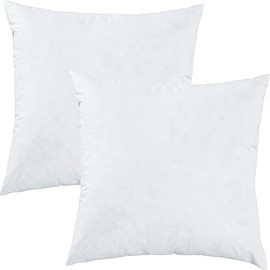 Erwin Müller Cushion Filling Pack of 2 85% Feathers 15% Down White Size 40 x 40 cm