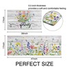 Twyt decor Spring Kitchen Rug Set of 2,Non-Slip Washable Kitchen