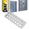29 Sizes Drill Gauge,Drill Bit Gauge,1/16 to 1/2 29-Hole Fractional