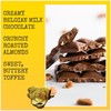 Chocolove Toffee & Almond Milk Chocolate Bars | 33% Cocoa