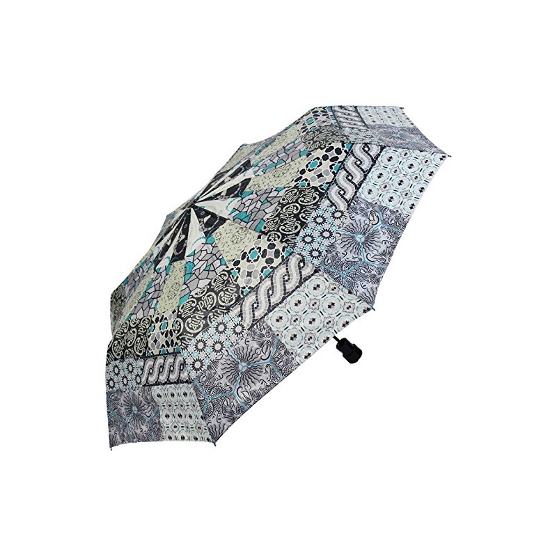 Gaudi Umbrella Automatic Pocket Umbrella Stable Storm Proof Mini Patchwork