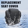 Pripirlod Front Driver Bottom Replacement Leather Seat Cover Black Fit