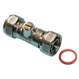 15mm Chrome Service Valve