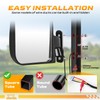 Golf Cart Mirrors, Golf Cart Side Mirrors with LED Turn