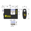 Lince 9PLUSR90 High Security 90mm Key Padlock PLUSR90 monoblock. Lock,