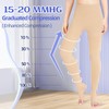 15-20 mmHg Compression Pantyhose for Women, Medical Compression Stockings, Open