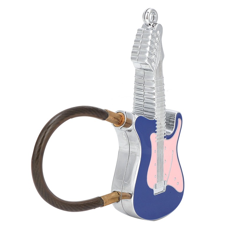 Semiconductor Smart Fingerprint Keyless Guitar Shape Lock for Wardrobe Cabinet