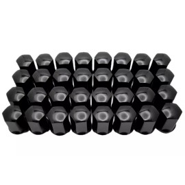 Unbranded 32 Black GM style Chevy Silverado Suburban Tahoe Avalanche 14x1.5 Lugs Lug Nuts