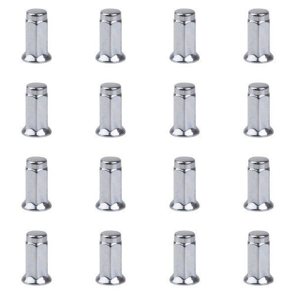 (16 Pack) Tusk Flat Base Lug Nut 10mm x 1.25mm