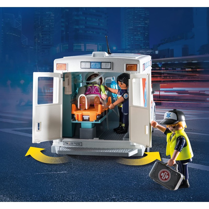 PLAYMOBIL Ambulance - 2023 Version, Multi-Colour, 71232