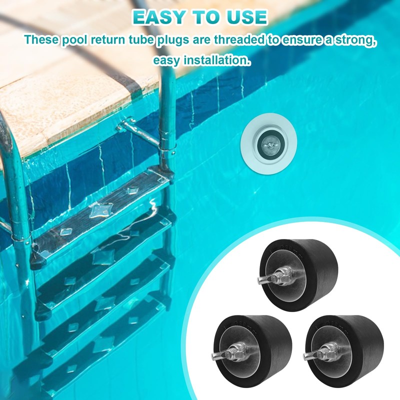 1.5" Rubber Pool Winterizing Plug Pool Return Plugs Pool Skimmer