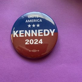 2024 Robert Kennedy Jr Political Campaign Pinback Button