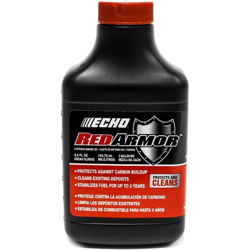 Echo Red Armor 2-Stroke Engine Oil 5.2 oz Bottle 50:1