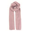 Humble Hilo Basic Knitted Soft Scarf(Fine Knitted, Soft Pink)