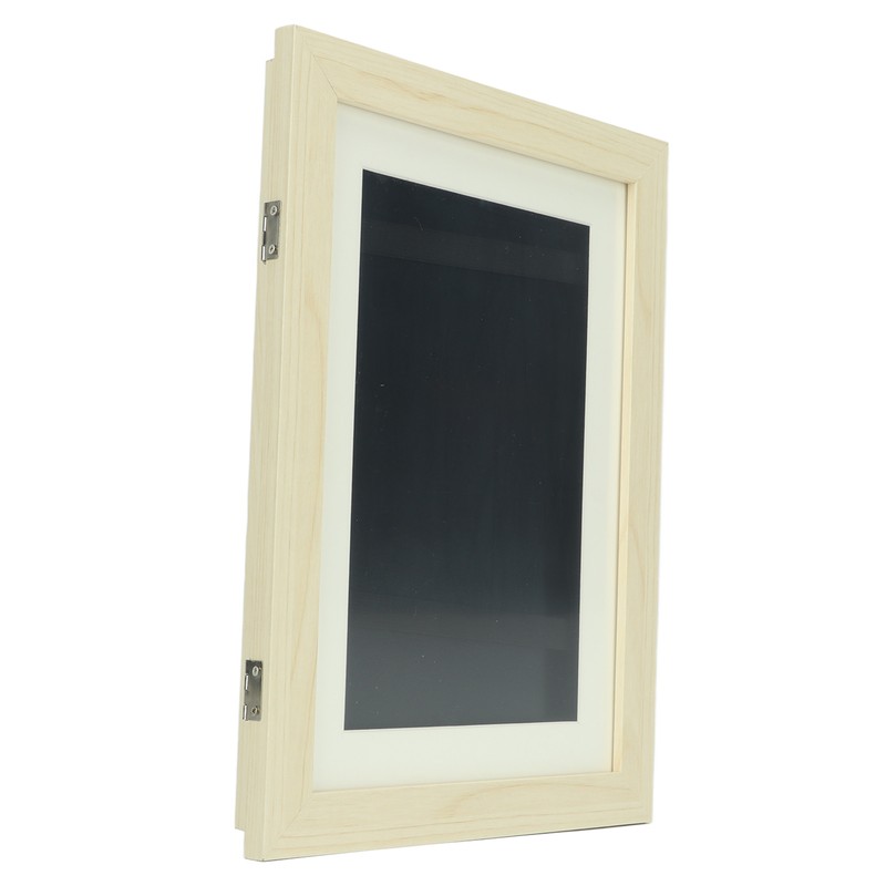 Kids Art Frame Composite Wood Front Opening Changeable Magnetic Picture