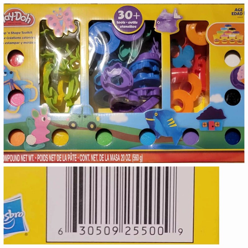Play-Doh Stamp 'n Shape Toolkit: 21 Stamps, 5 Cookie Cutters