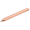 PATIKIL Flat Copper Pipe Heat Sink 100mm x 11mm x