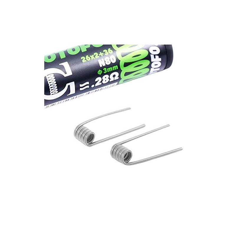 Wotofo Dual Core Fused Clapton N80 Wire 3mm - 0.28ohm