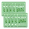 For the Skin Superfood Real Veggie Farm Double Shot Mask 23ml (10 Sheets) Cica / 포더스킨 슈퍼푸드 리얼 베지팜 더블 샷 마스크 23ml (10매) 시카