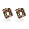CONPHERON M8 Cage Nuts for Network Cabinets, Carbon Steel Mortise
