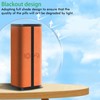 TOMSKYE Portable Pill Case, Large Capacity, 1 Week, 2 Times