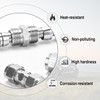 10PCS Brake Line Connector for Brake Line Without Flaring 4.75mm
