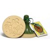 Brown Bag Shamrocks Cookie Stamp - British Isle Series