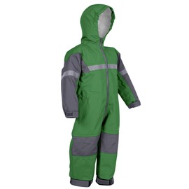 OAKI Rain and Trail Suits - The Ultimate Kids & Toddler Rain Suit for Boys & Girls - Perfect Muddy Buddy Rain Overalls Toddler - Tough & Durable Rain Suits Forest Green, 6-7