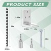 24" Ground Anchors Screw in, 4 Pack