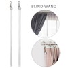EINCORN Pack of 2 Clear 17Inch Curtain Pull Wand Drapery
