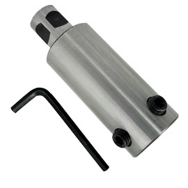 MachEl Annular Cutter Holder – 3/4" (19.05mm) Bore & Shank | Hardened & Precision-Ground Tool Steel for CNC, Milling & Drilling Machines