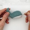 Bergin & Bath Needle Felting Kit, Whales. Make a Pair