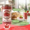 Premium Freeze-Dried Strawberry Pieces 10 Oz - Dehydrated strawberries
