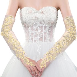 Champagne Long Lace Fingerless Glove, Fingerless Champagne Wedding Gloves, Black Lace Gloves Fingerless, Fingerless Lace Glove, Lace Gloves Women, Lace Tea Party Glove, Lace Fingerless Glove.Champagne