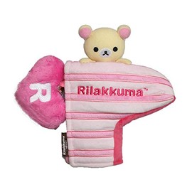 Naito Design Institute Rilakkuma Putter Cover, Korilakkuma H-162, Pink (650)