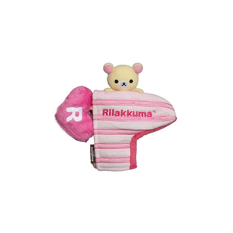 Naito Design Institute Rilakkuma Putter Cover, Korilakkuma H-162, Pink (650)