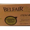 Belfair Natural Jumbo Roll Toilet Tissue*BAMBOO PULP*3.5"×1000
