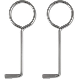 Set of 2 Professional Lock Pick Set, Stainless Steel Room Key, Reusable Deadlock Key, Universal, Universal Key for Room Doors, Colourful Beard Lock Opener, for Most Doors