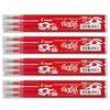 PILOT FriXion Ball Pen & Refills, 0.7 mm, 4 x