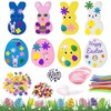 Shinybox Easter Craft Set Children, 486 Pieces Easter Eggs Craft