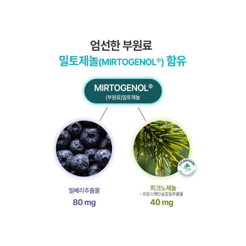 Anguk Health 안국건강 아이원 글라우테인 아스타잔틴 30캡슐 1박스 (1개월분) Anguk