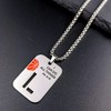 XOYOYZU Basketball Necklace for Men Initial Letter Pendant Necklace Bible