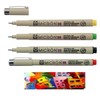PIGMA MICRON Sakura 08 Set of 4 Colours - Red,