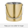 Viners Barware Gold Double Wall Ice Bucket, 1.5 L