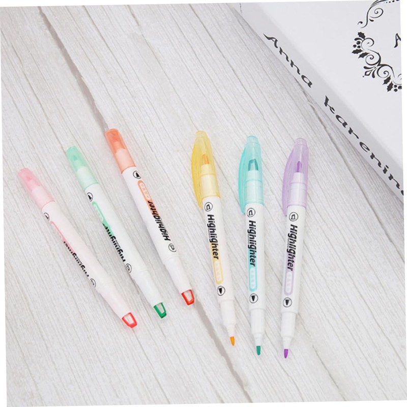 Operitacx Highlighters Pens View Chisel Tip Pastel Marker for Reading