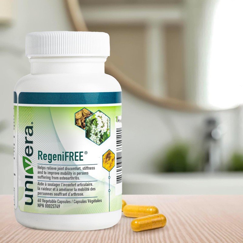 Univera RegeniFREE, All-Natural Joint Supplement, Aloe Vera & Turmeric, No