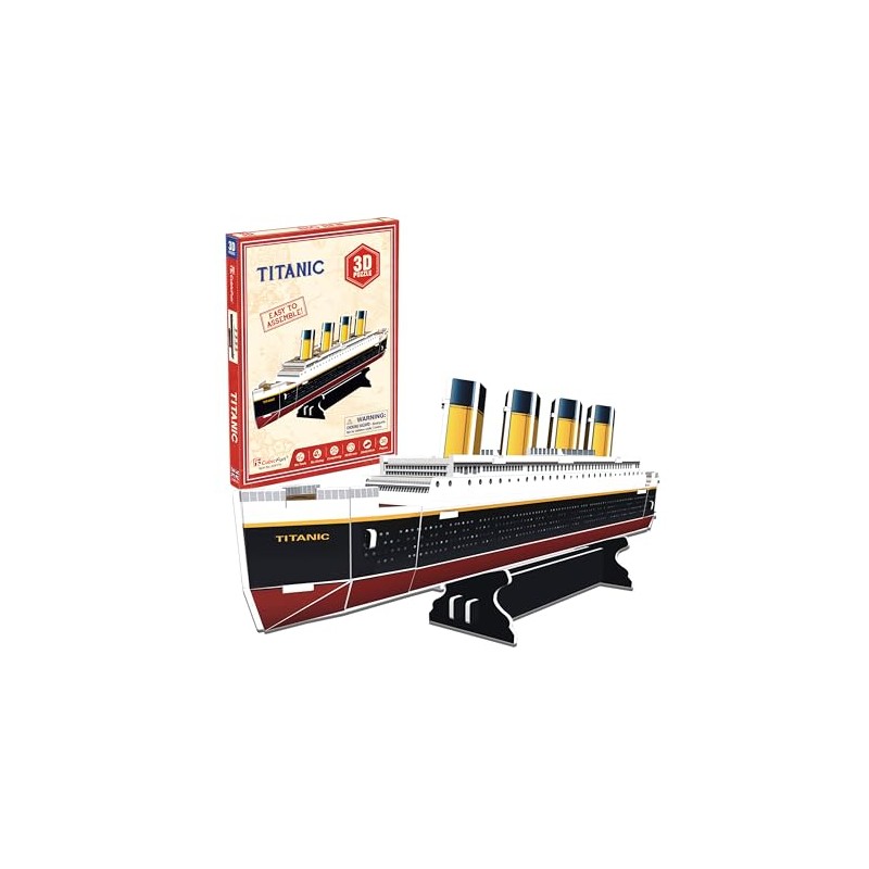 Cubic Fan Titanic Mini Model 3D Puzzle Paper Craft S3017h