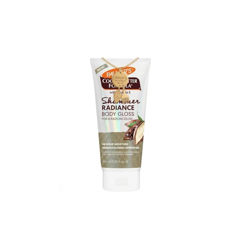 Cocoa Butter Formula Shimmer Radiance Body Gloss with Vitamin E,