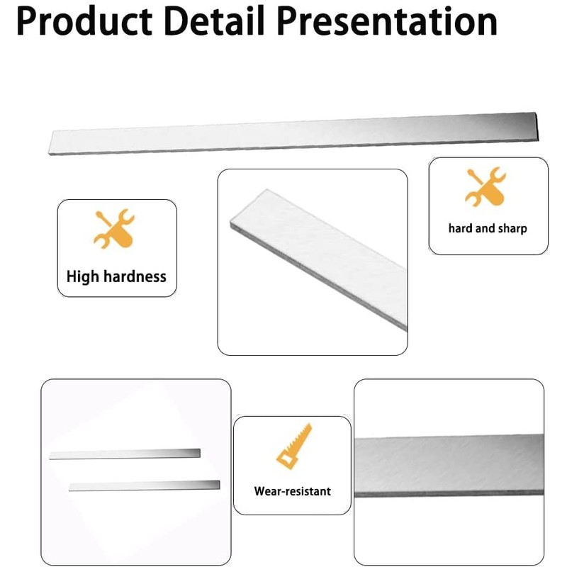 Utoolmart HSS Lathe Tool Bit 6mm x 12mm x 200mm